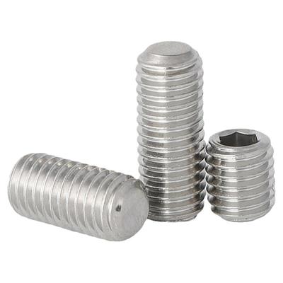 304不锈钢内六角平端紧定