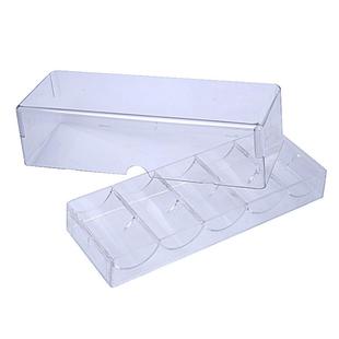 游戏大陆100200片筹码架子亚克力筹码盘德州扑克麻将棋牌室筹码盒