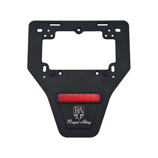 适用Royal Alloy GP150 200 300车牌架 英国RA TG150 250 300改装