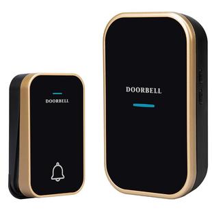 家用无线门铃开关自发电不用电池防雨防水超远距离老人智能呼叫器