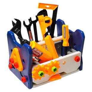 儿童修理工具箱套装电钻打螺丝钉电转拧拆卸组装男孩宝宝益智玩具
