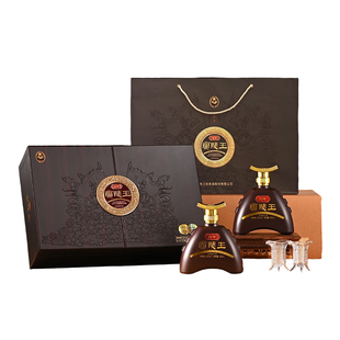 兰陵百年兰陵王52度500ml*2浓香型白酒礼盒装纯粮酒官方旗舰店