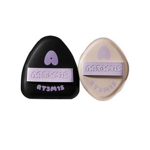 凹凸迷思粉扑菱妹妹嘿嘿黑服帖不易吃粉超软气垫棉花糖干湿两用正