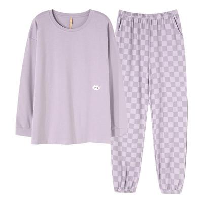 韩版可爱卡通运动休闲全棉睡衣