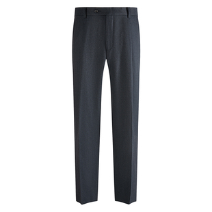 【骑兵呢重磅锥形西裤】高腰RED系列灰蓝进口面料商务正装休闲