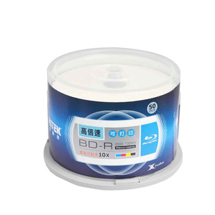 铼德25G蓝光 BD-R 空白刻录光盘可打印50G100G中环啄木鸟威宝光碟