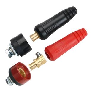 电焊机配件快速插头公母接头电焊线连接头接线端子焊把线快插接头