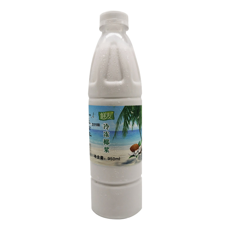 产地冷冻椰浆新鲜椰子汁椰子水杨枝甘露原料新鲜椰浆茶饮品店原料