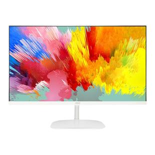 AOC Q27V3 27寸2K白色显示器高清家用设计办公电脑显示屏Q32V3