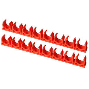 PVC线管排卡16 20 25 32塑料连排码不锈钢骑马卡PPR水管固定管夹