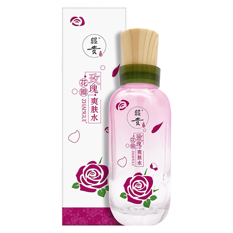 昭贵玫瑰花瓣爽肤水补水清爽保湿
