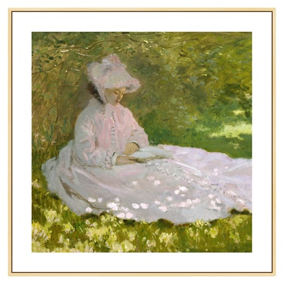 北欧小清新餐厅风景装饰画