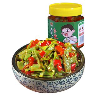 文武香辣剁椒贡菜干开味下饭菜瓶装280g开胃菜咸菜大全酱腌菜小菜