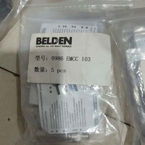 〔议价-可维修〕全新BELDEN百通插头0986 EMCC 103现货全新1