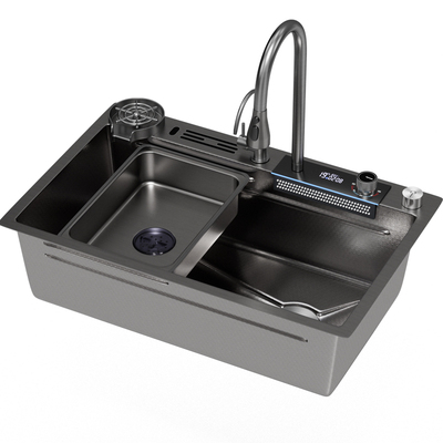 卡琥U8厨房水槽大单槽304洗菜盆