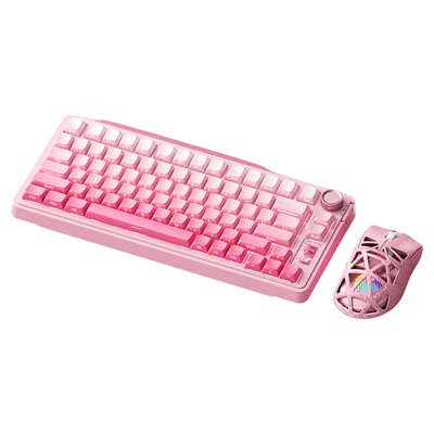 狼蛛S75pro无线三模机械键盘键鼠套装办公游戏电竞无畏契约三角州