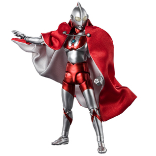 万代正版手办SHF初代奥特曼 55周年关节可动人偶玩具超人吉田披风