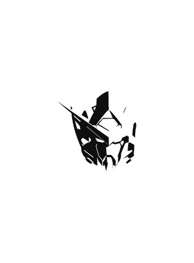车贴高达头像gundam机器人装甲