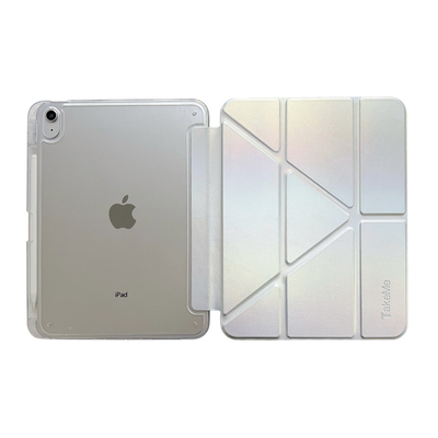 苹果ipad保护套Y折变形横竖支撑