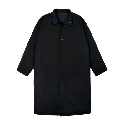 weave时髦御寒黑色羽绒服