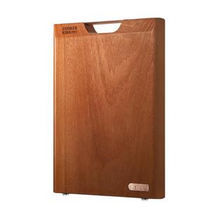 炊大皇整木乌檀木菜板防霉抗菌家用砧板实木切菜板厨房专用案板粘