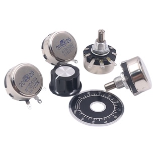 电阻器WX010单圈110可调4K7线绕电位器4.7K电阻调节1K10K2.2K 2K2