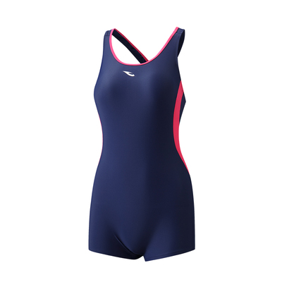 浩沙泳衣女款2025新款竞速连体平角游泳衣女士游泳馆专用温泉泳装