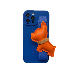 适用华为Mate80手机壳P60P50荣耀500 400斗牛犬200手腕带Nova15 14 13 12 11 9蓝色Magic8 7 6 5畅享70畅玩20