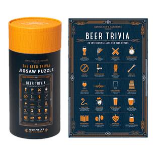 英国 Gentlemen's Hardware 拼图 1000片+国际象棋套装拼图