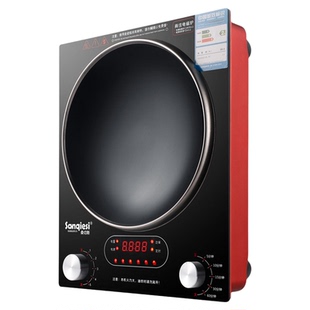 商用家用电磁炉3500W大功率凹面爆炒电池炉嵌入式电磁纯铜加热灶