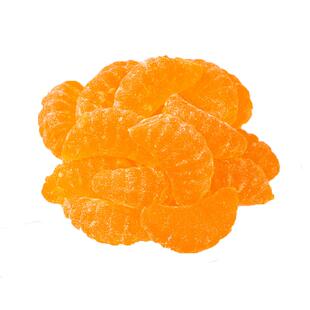 大吉大利橘子软糖果老式砂糖桔瓣糖儿童桔子软糖喜糖年货休闲零食