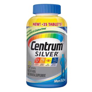 美国Centrum善存男性复合维生素组合50+岁善存片275粒 现货