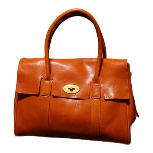 独行野兽特价真皮树膏植鞣牛皮手提中号托特包大容量通勤公文包