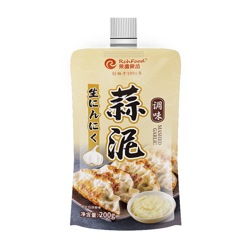 荣昌调味蒜泥蒜蓉酱新鲜大蒜研磨