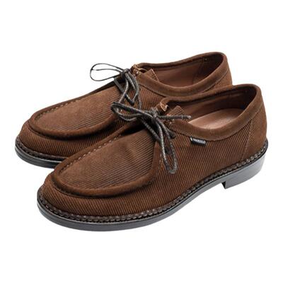 SHOESILO固特异德比鞋灯芯绒