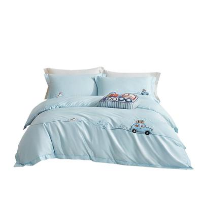 罗莱儿童全棉60支纯棉贡缎套件