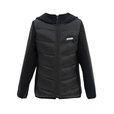 简约时尚长袖轻薄羽绒服