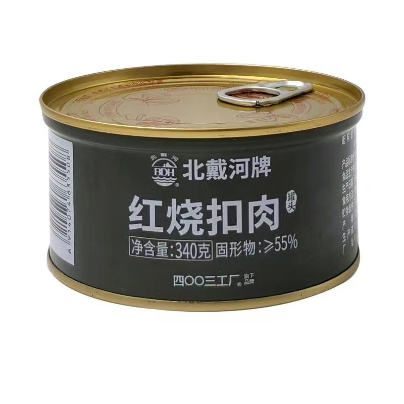 北戴河红烧扣肉罐头下饭菜