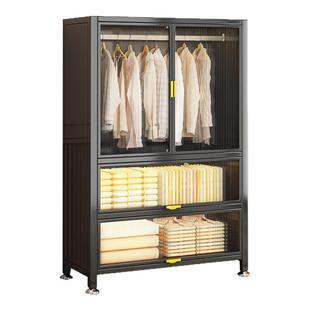 家用钢制阳台柜储物柜一体靠墙防水防晒收纳柜落地多层杂物置物架