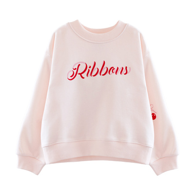ILOVEJ女童樱桃印花卫衣