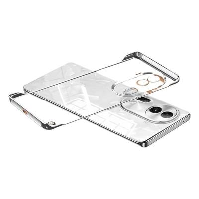 西泊来适用opporeno12pro手机壳oppofindx8ultra新款reno11无边框10半包壳9防摔findx7镜头保护壳x6高级外壳