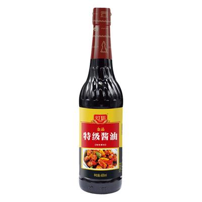 灯塔特级酱油1.8L零添加黄豆酿造