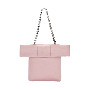 Sei Carina Ysummer princess蝴蝶结公主包缎面加厚款百搭手提包