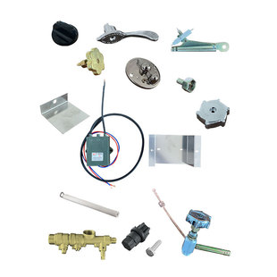 兴大旋风炉猛火炉商用配件不锈钢脚架电子点火开关旋钮控制阀总成