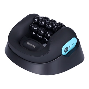 手持式电动按摩轴滚轴筋膜松解仪按摩器全身自动滚动泡沫轴滚轮