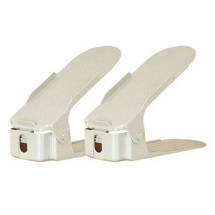 可调节鞋子鞋柜收纳神器双倍空间折叠放鞋架分层隔板简易双层鞋架