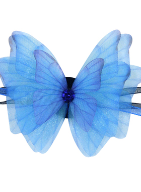 新中式蝴蝶丝带项链女设计感小众高级感脖子饰品仙气复古风锁骨链