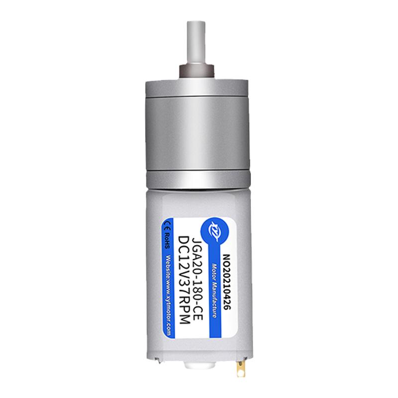 JGA20-180微型直流减速大扭力电机12V24V调速正反转大功率小马达