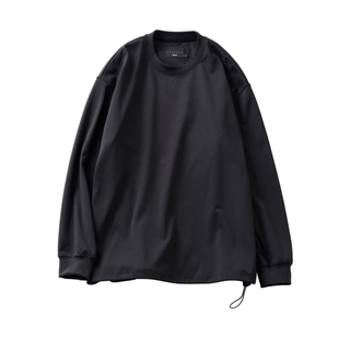 BOHRHOO25SS耐磨抗皱透气纯色打底衫防晒基础素色长袖T恤男女春