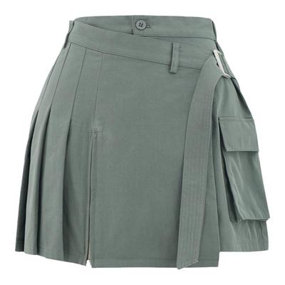 sly摇滚风音乐节穿搭不规则裙裤